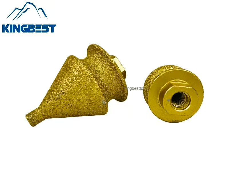 M10 Brazed Conical Umbrella Drill Bit for Chamfer and Drill