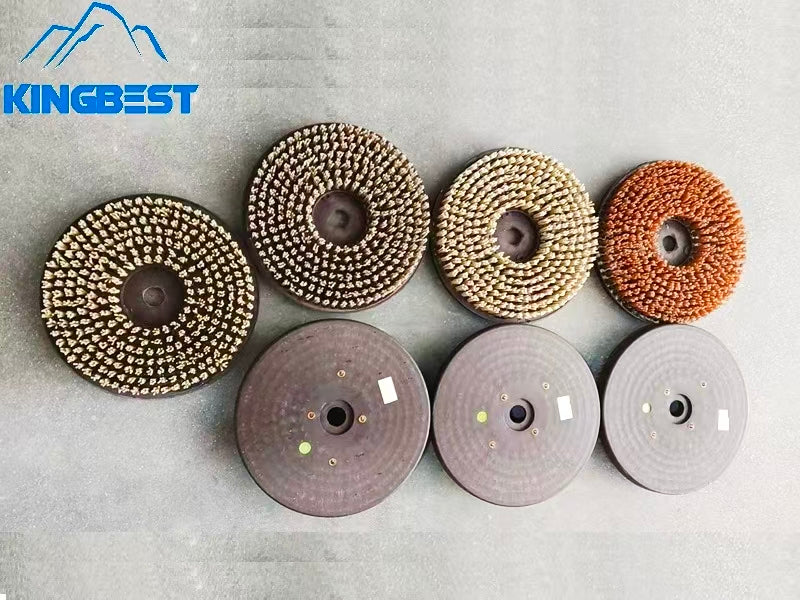 Diamond Brush for Leather Finish Stone Leather Brushes for Granite Stone Marble Floor Cleaning Stone Brushes Stone Abrasive Tools