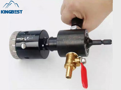 Hand Drill Adapter Water Injector Impact Drill Water Addition Connection Device-free shipping