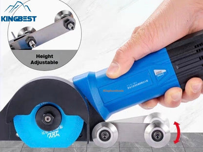 Seam Cleaning Angle Grinder with Positioning Guide Wheels Free Shipping