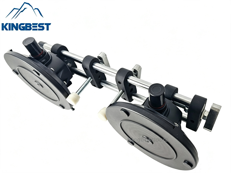 Leveler with Air Pump Suction Cup--Seamless Stitching