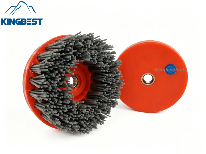 110mm Round Frankfurt Antique Brush for Angle Grinders