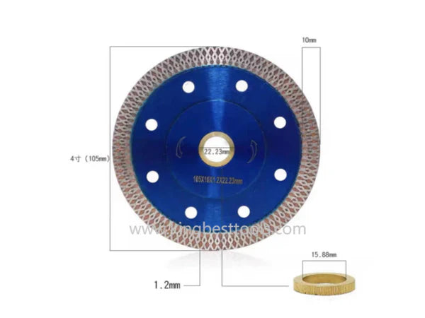 Porcelain Diamond Saw Blades For Bevel & Straight Cut