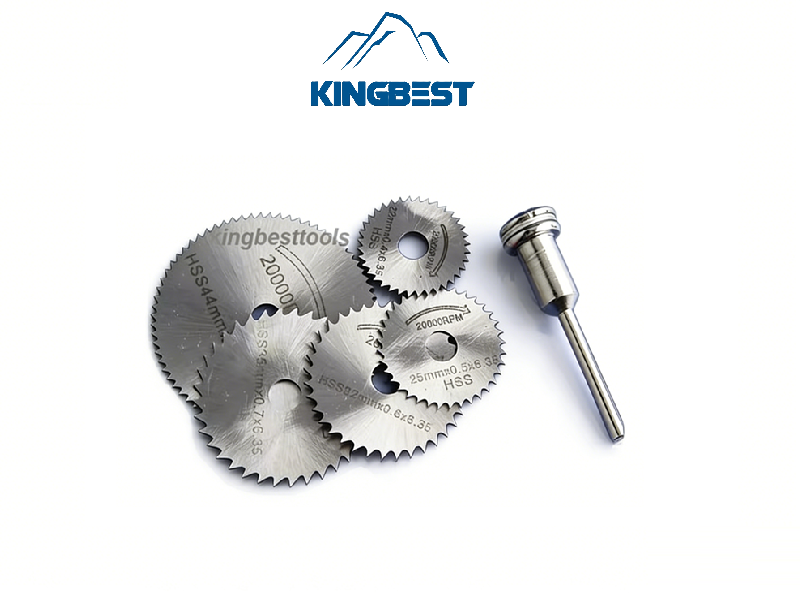 Electric grinding saw blade connecting rod high speed steel cutting disc high speed steel saw blade clamping Rod 3.1/6mm-free shipping A01