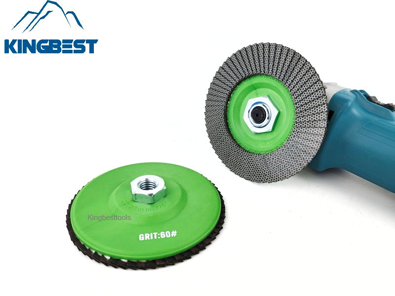 115mm Diamond Flap Disc for Stone Concrete Grinding and Polishing