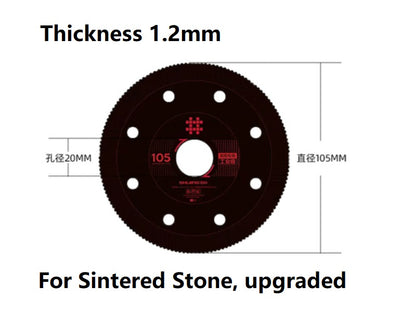 Porcelain Cutting Blade/Discs for Angle Grinder/Bevel Machine/Mica Machine