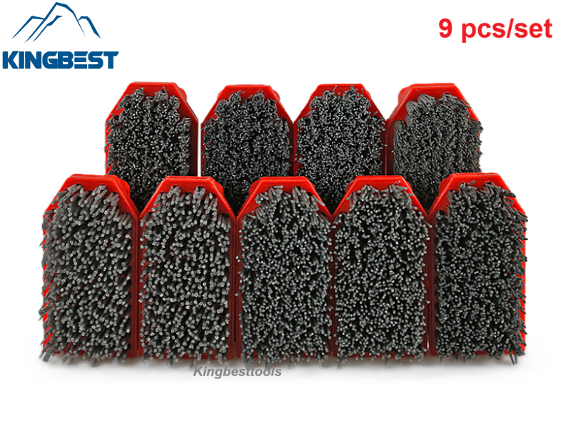Fickert Antique Brush Stone Antique Fickert Brush for Granite Stone Marble Floor Cleaning Stone Brushes Stone Abrasive Tools