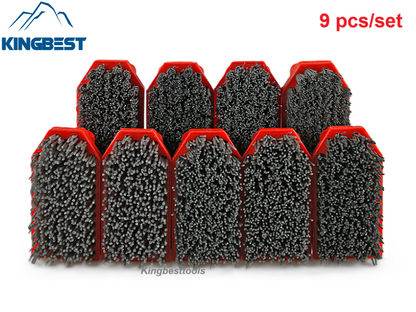 Fickert Antique Brush Stone Antique Fickert Brush for Granite Stone Marble Floor Cleaning Stone Brushes Stone Abrasive Tools