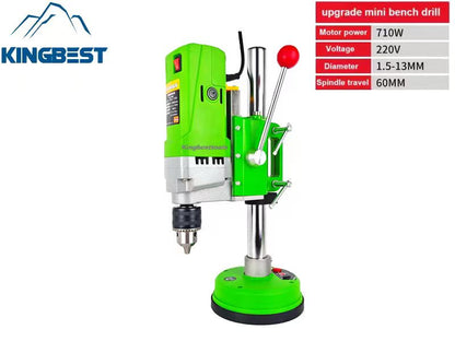 upgrade mini bench drill with battery suction cup free shipping