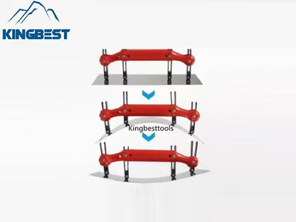 Stainless steel adjustable arc trowel and arc scraper-free shipping A01