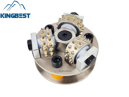 Rotary Bushhammer Angle Grinder For Stone And Concrete Rough Surface Free Shipping A01&A02
