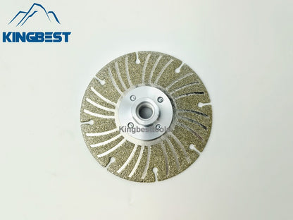 Electroplated Spiral Diamond Cutter Manufacturing disc For Marble Stone Cutting Blade