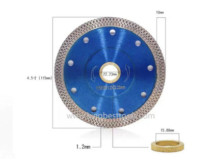 Porcelain Diamond Saw Blades For Bevel & Straight Cut