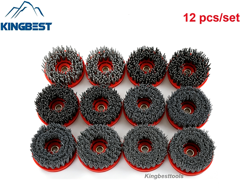 110mm Round Frankfurt Antique Brush for Angle Grinders