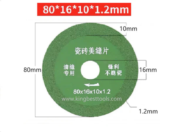 Seam Cleaning Discs Tile Joint Cutting Discs