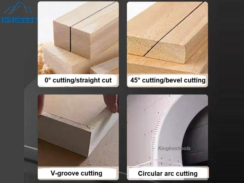 6-Speed Adjustment Brushless Track Saw for Wood and Plasterboard Free shipping A01 A02