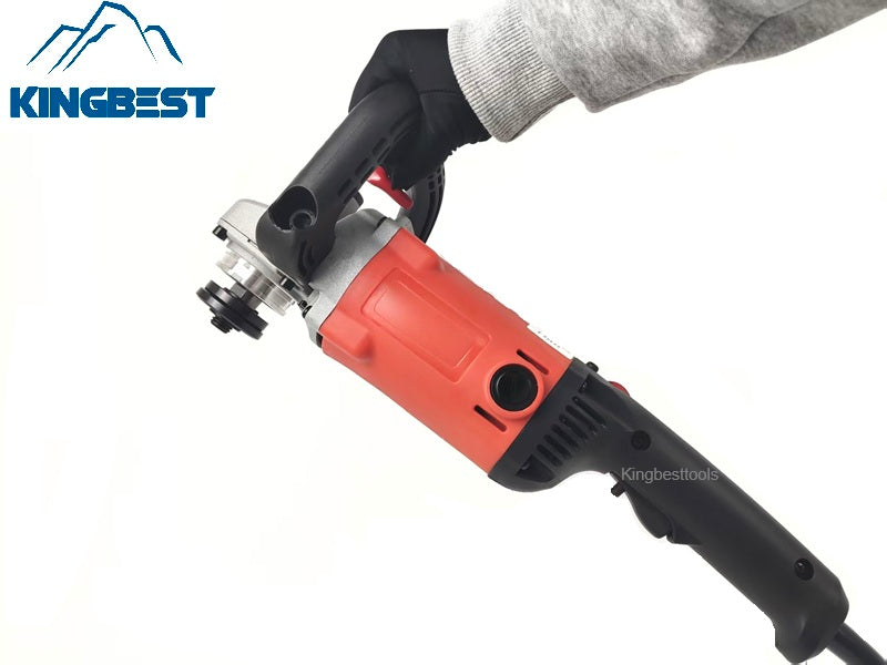 Rotary Bushhammer Angle Grinder For Stone And Concrete Rough Surface Free Shipping