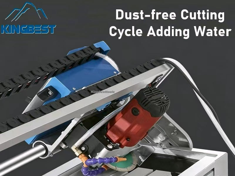 Double Bar Porcelain Bridge Cutter Dustfree Cutting Machine with Remote Control Free Shipping A01