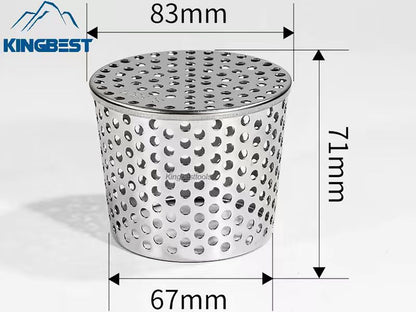 Stainless Steel Debris Protection Cover Bird, Rodent, and Dirt-Proof Cover