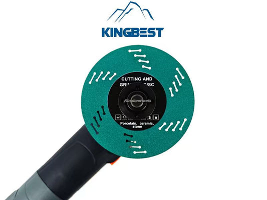 New Spiral Design Grinding Disc Cutting Blades For Ceramic and Porcelain 22.23mm