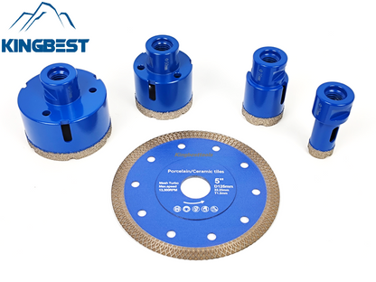 4+1 Diamond Bits For Tiles and Marble~Free Shipping A01