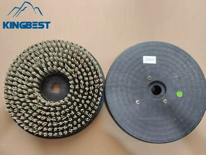 Diamond Brush for Leather Finish Stone Leather Brushes for Granite Stone Marble Floor Cleaning Stone Brushes Stone Abrasive Tools