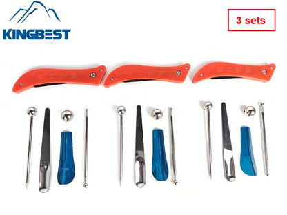 Serrated Hook Knife Tool for Tile Grout Repair and Clean