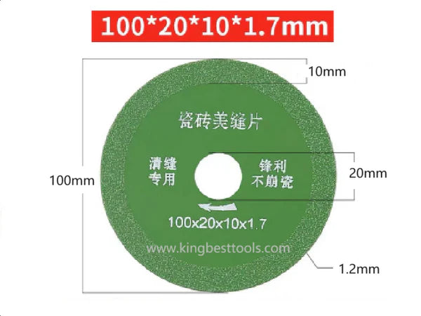 Seam Cleaning Discs Tile Joint Cutting Discs