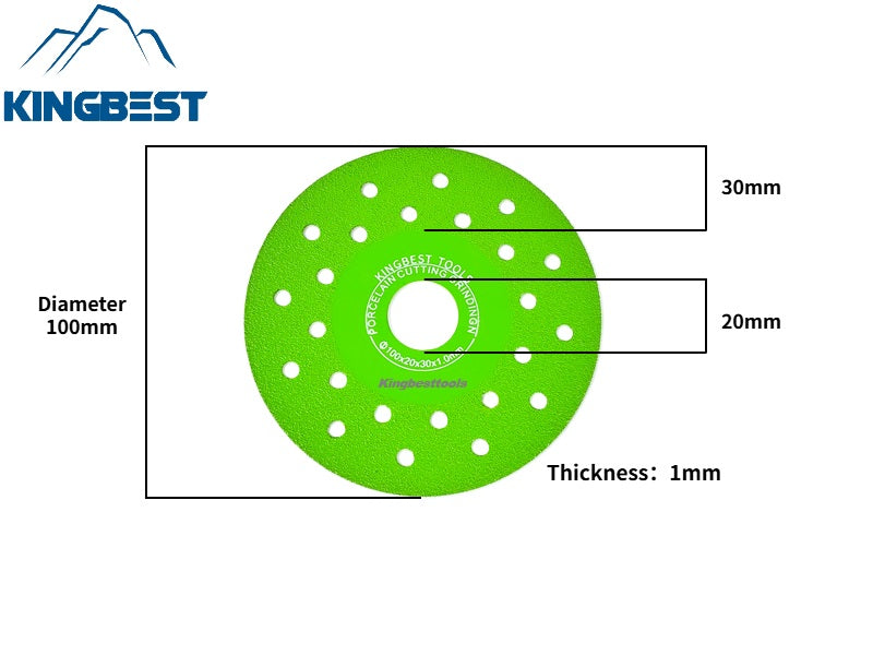 Multi-hole Design Disc For Porcelain 100mm