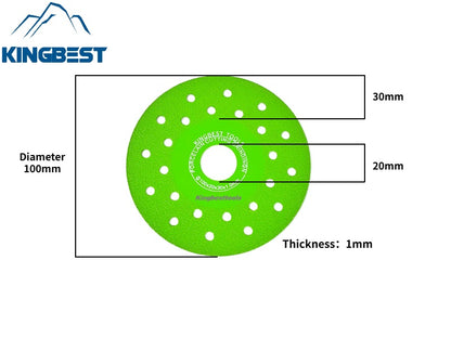 Multi-hole Design Disc For Porcelain 100mm