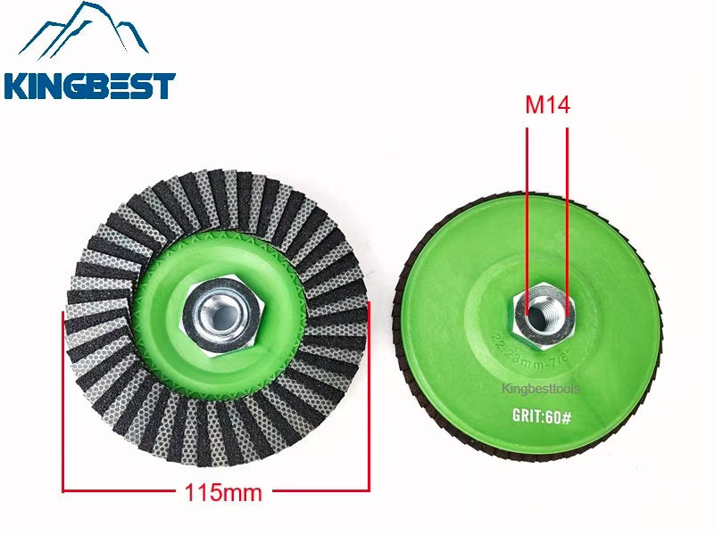 115mm Diamond Flap Disc for Stone Concrete Grinding and Polishing