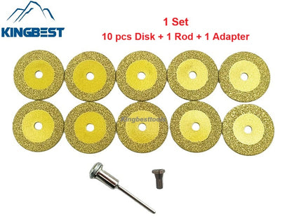 40mm/6mm Golden Mini Cutting Blade For Elbow Grinder