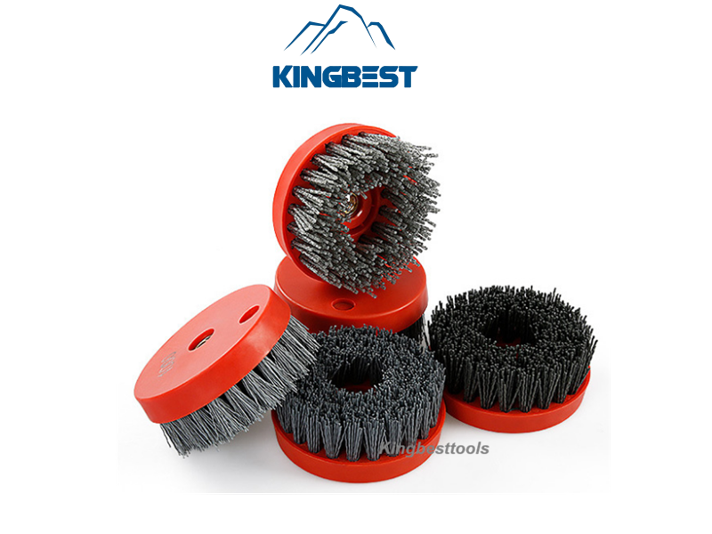 110mm Round Frankfurt Antique Brush for Angle Grinders