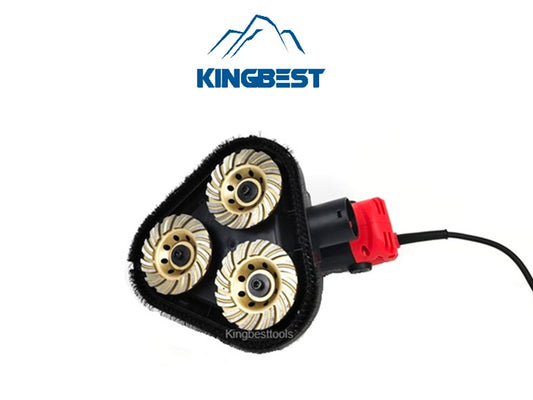 3-Head Concrete Grinder Six-Speed Dust-free Machine for Floor  Free Shipping A01 A02