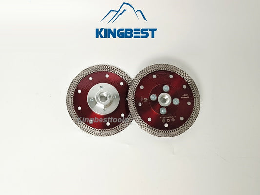 Red Diamond Cutting Marble Ceramic Turbo Saw Blade for Porcelain Tile Cutting Disc