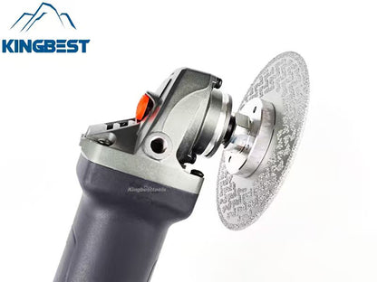 M14 Brazed Dual Sides Silver Star Saw Blade with Flange