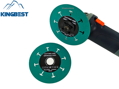 T-Type Design Grinding Disc Cutting Blades For Ceramic and Porcelain 22.23mm