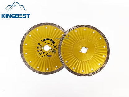 22.23mm Golden Turbo Saw Blades For Cutting
