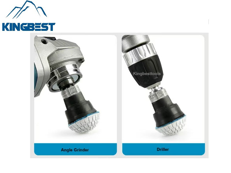 7 step Curved  Wet Polishing Pad 2 Inch