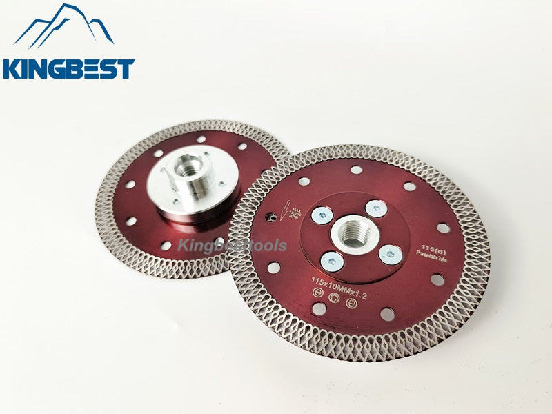 Red Diamond Cutting Marble Ceramic Turbo Saw Blade for Porcelain Tile Cutting Disc