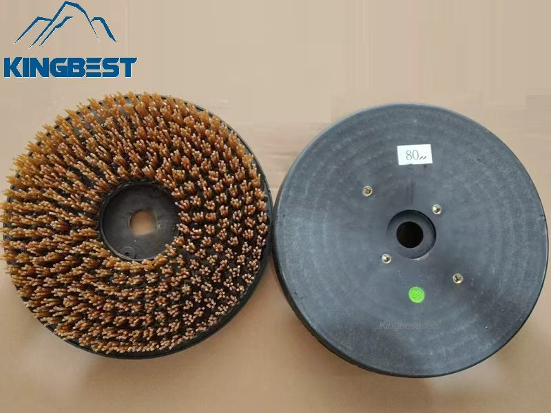 Diamond Brush for Leather Finish Stone Leather Brushes for Granite Stone Marble Floor Cleaning Stone Brushes Stone Abrasive Tools