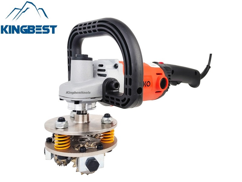 Rotary Bushhammer Angle Grinder For Stone And Concrete Rough Surface Free Shipping A01&A02