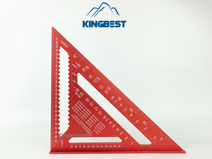7inch/12inch Multifunctional Aluminum Triangle Ruler 90 Degree Right Angle Ruler 45 Degree Angle Ruler High Precision Free Shipping A01
