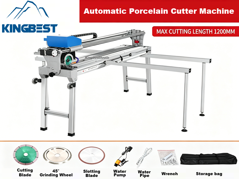 Double Bar Porcelain Bridge Cutter Dustfree Cutting Machine with Remote Control Free Shipping A01