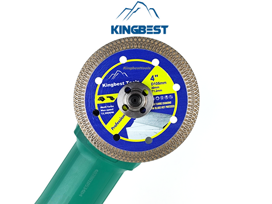 105mm Upgraded Porcelain Cutting Discs with Mesh Corrugated Teeth (5pcs a set) Free Shipping