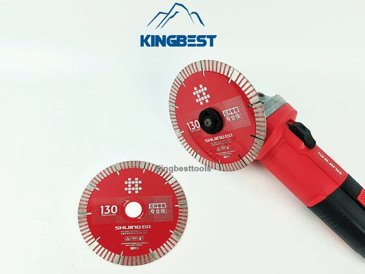 SHIJING Professional Red Saw Blades Cutting Disk for Porcelain 130mm