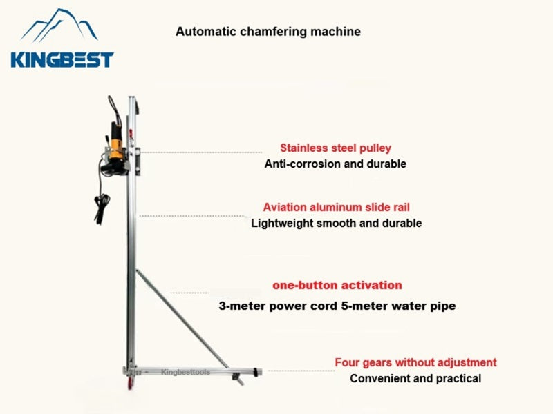 Automatic Chamfering Cutter with Frame Vertical Automatic Chamfering Machine Rail Tiles Cutter For Tiles Porcelain Ceramics-Free Shipping A01 A02