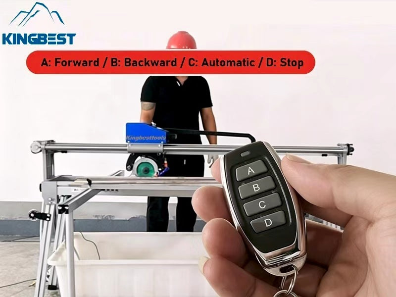 Double Bar Porcelain Bridge Cutter Dustfree Cutting Machine with Remote Control Free Shipping A01