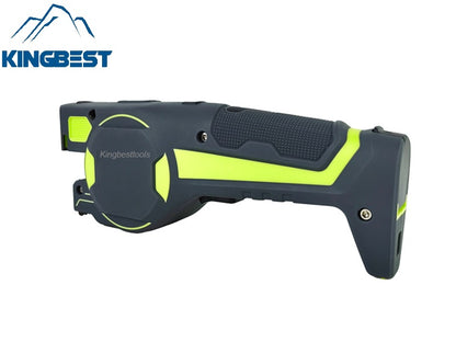 5M Rechargeable Dual-Line High Brightness Green Measure Laser Level Auto-Locking Tape Free Shipping