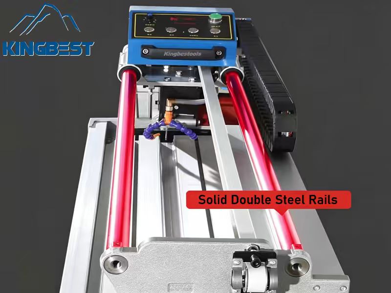 Double Bar Porcelain Bridge Cutter Dustfree Cutting Machine with Remote Control Free Shipping A01